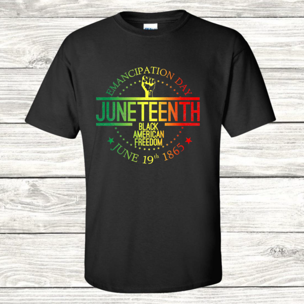 Juneteenth African American Freedom Black History Unisex Short Sleeve T-Shirt