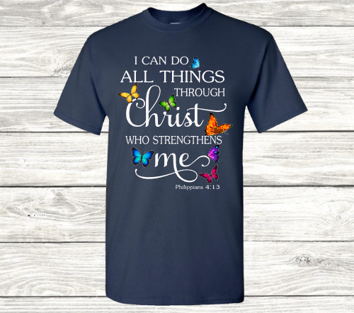 i can do all thing Philippians 4.13 Unisex Short Sleeve T-Shirt