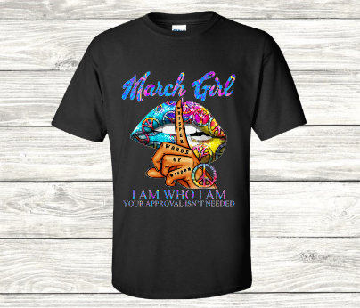 march girl Unisex Short Sleeve T-Shirt